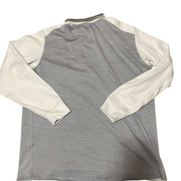 Nike Golf Sweatshirt Mens Size XL Gray 1/4 Zip Dri-Fit Wool Blend 509095-047 - Picture 7 of 8